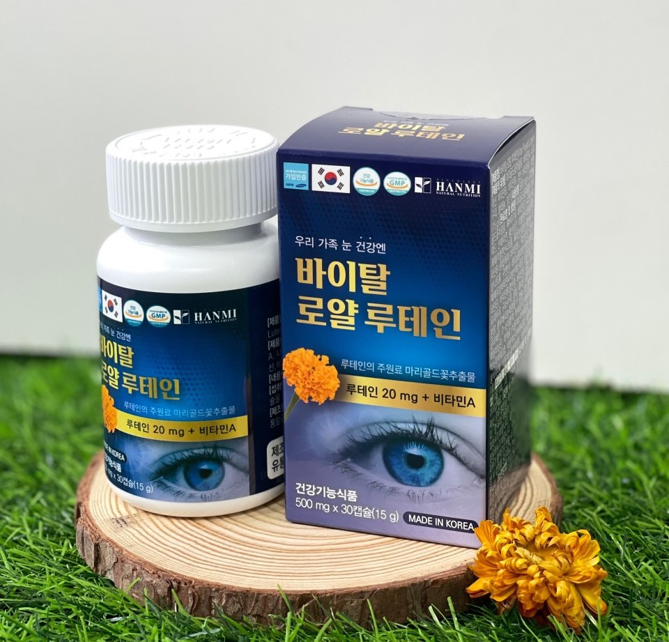 Viên bổ mắt Hanmi Hàn Quốc lọ 500mg